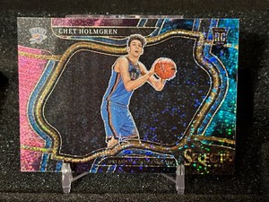 2022-23 Panini Select Chet Holmgren - Rookie RC COSMIC SSP - Courtside Level