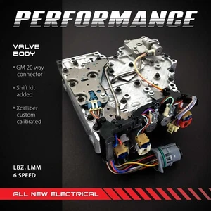 29543333-X-RZ PERFORMANCE VALVE BODY W/SHIFT KIT, 4TH GEN/6 SPEED - GM ONLY - Imagen 1 de 1