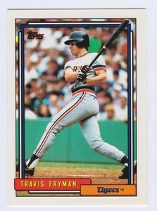 Topps Baseball Karte 1992 #750 Travis Fryman SS-3B Base Detroit Tigers - Bild 1 von 2