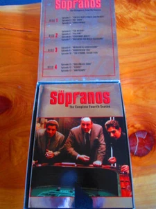DVD THE SOPRANOS THE COMPLETE FOURTH SEASON BOX SET GREAT ** MUST SEE ** - Picture 1 of 3