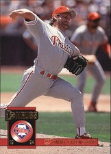 1994 Donruss Philadelphia Phillies Baseball Card #482 Tommy Greene