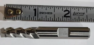 5/16 x 3/4" LOC x 2-1/4" OAL 3/8 Schaft 3 Flöte HSS Schaftfräser Nachi - Bild 1 von 2