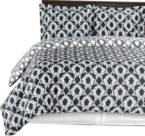 Comforter Set- Cotton Sierra Duvet Cover Set +Down Alternative Duvet - Picture 1 of 7