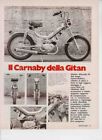Advertising Pubblicità-Ciclomotore Testi Gitan 50 '76  Motoitaliane  Epoca