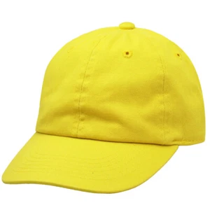 Kids Boy Girl Baseball Cap Hat Soft Cotton Lightweight Adjustable Size 2-9 years - Picture 1 of 46