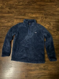 Suéter Patagonia Azul Juvenil Sherpa 1/4 Cremallera Talla:XL - Imagen 1 de 6