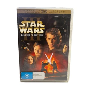 Star Wars - Episode III - Revenge Of The Sith (DVD, 2005) Region 4 Fast Post p - Picture 1 of 3