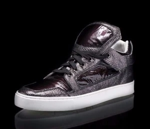 JUMP TABOO ZEMA LTD Green Purple fashion sneaker Men's Size 10 D - Picture 1 of 10