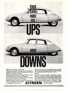 1961 CITROEN   ~  NICE ORIGINAL PRINT AD - Picture 1 of 1