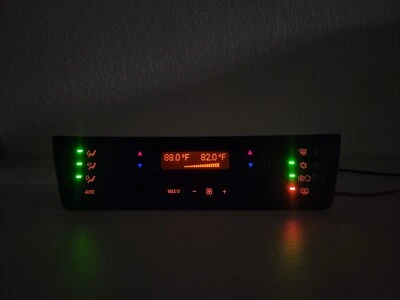 测试 2000 - 2006 宝马 X5 数字交流加热器气候控制单元面板 6927900 — 第 1/4 张图片