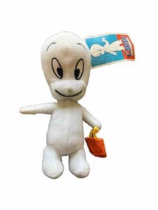 VINTAGE CASPER THE FRIENDLY GHOST BEAN BAG PELUCHE 2004 HARVY Entertainment 8" - Foto 1 di 4