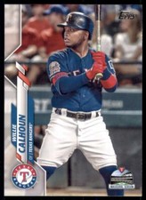 2020 Topps Series 2 Base #582 Willie Calhoun  - Texas Rangers