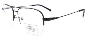 Gafas para hombre Timex 5:24 PM medio borde flexible GRANDES 58-16-150 pistolero - Imagen 1 de 3