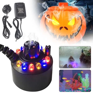 LED Ultraschall Vernebler Mini Fog Maker Springbrunnen Nebelgerät Nebelmaschine - Bild 1 von 12