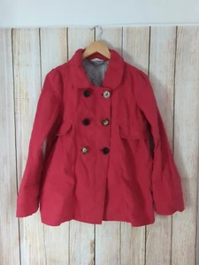 WHITE STUFF Pink TRENCH COAT || UK 12 || Linen Double Breasted LADIES JACKET - Picture 1 of 9