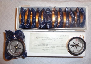 1 Dozen New Portable Compass For Teaching, etc. 2-0600 45mm Diameter CWR045-W - Picture 1 of 1