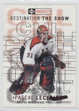 2000-01 Upper Deck Prospects CHL Destination The Show Pascal Leclaire #D6