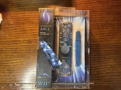 Pdp Afterglow AW.1 Remote For Wii Blue Wiimote Controller Sealed (Damaged Box) - Image 1 of 4