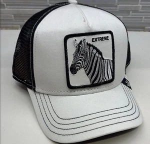 Goorin Bros. Truckermütze mit Zebra-Aufnäher - 100 % authentisch - Bild 1 von 4
