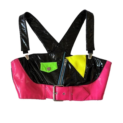 Current Mood Dolls Kill Vinyl Top M 80s Dopamine K-Pop ASO Influencer Cosplay - Image 1 of 4