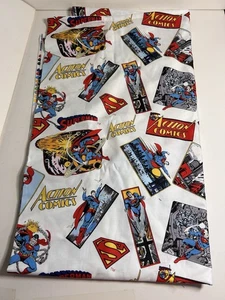 Brand New Superman Figure Pattern Fabric 100% Cotton 45” Wide (2.10 Yards ) - Picture 1 of 3