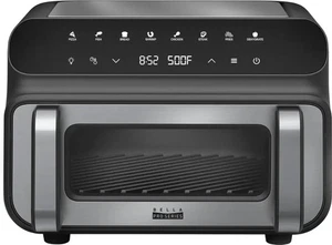Bella Pro Series - 10.5-qt. 5-in-1 Indoor Grill and Air Fryer - Black - Picture 1 of 11