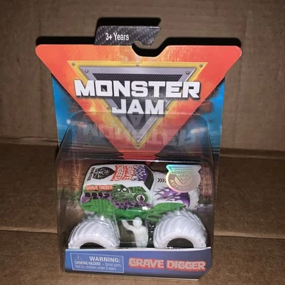 Rare 2019 Monster Jam Inverse Grave Digger Monster Truck New - Image 1 of 4