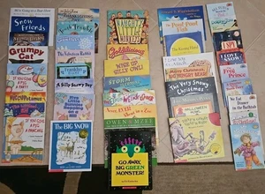 Large Mixed Lot Of 40 Scholastic Paperback Kids Books VGC - Bild 1 von 4