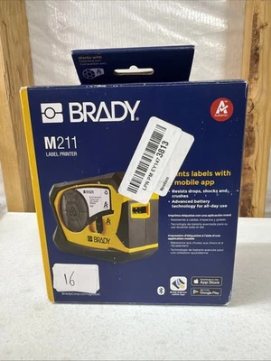 Brady M211 Portable Bluetooth Label Printer With A Mobile APP  - Image 1 of 4