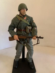 Soldado italiano 1/6 Segunda Guerra Mundial, Rusia 1942. Con figura personalizada PPSH SMG. MIRAR - Imagen 1 de 19