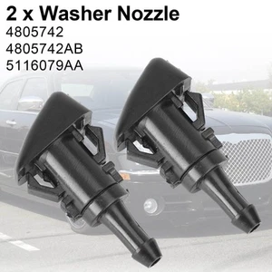 2Pcs Scheibenwaschdüse Spritzdüse für Dodge Journey 2009-2013 5116079AA - Picture 1 of 11