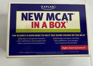 Kaplan MCAT in einer Box - Wissenschaft Lernkarten - gebraucht - Bild 1 von 5