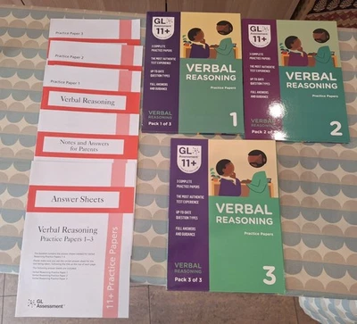 GL Assessment 11+ Practise Papers 11+ Verbal Reasoning - Image 1 of 4