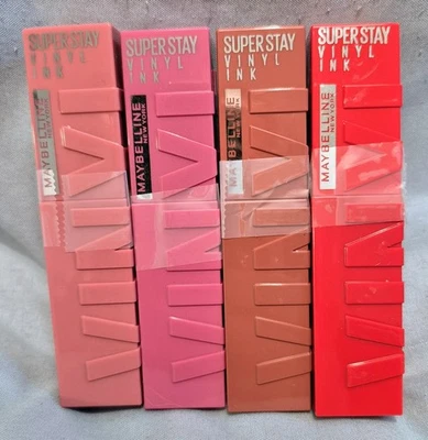 Lápiz labial líquido Maybelline Superstay Vinyl Ink *ELIGE TU TONO * NUEVO Foto 1 de 4