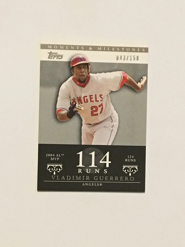 Moments & Milestones Vladimir Guerrero #42 43/150 2007 Foto 1 de 1
