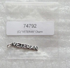 Veteran .925 Silber Charm/Anhänger #Schmuck #Mode #Charms #Anhänger - Bild 1 von 4