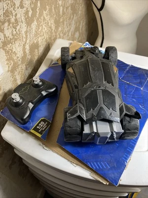 D C Comics Batman Batimóvil Coche Control Remoto Nuevo Falta Batman Caja Rota  Foto 1 de 4