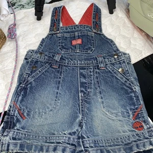 Timberland Vintage Kids Overalls Size 12 Months - Picture 1 of 5