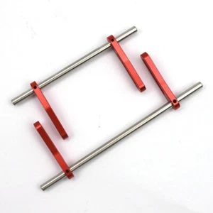 Adjustable 1/10 Scale Bumper Mount F&R For SCX10 TRX4 RC Crawler LCG Chassis - Picture 1 of 13