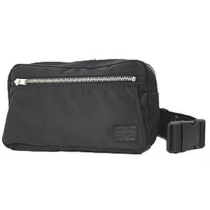 PORTER Yoshida Lift Waist Bag M Black 822-06132 - Picture 1 of 17