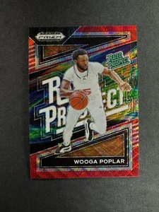 Wooga Poplar 2024 Panini Prizm Draft Picks Rated Prospect Red Wave #20 - Picture 1 of 2