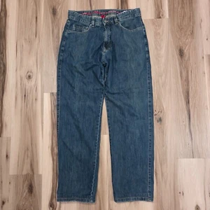 Ermenegildo Zegna Jeans Blue Denim Straight Leg Mens Size 32x31 (Actual) - Picture 1 of 10