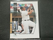 Frank Thomas 2005 Donruss Team Heroes Chicago National #1 White Sox TOUGH