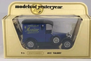 1927 Talbot Van Matchbox Models Of Yesteryear Chocolat Menier Logo Ideal Gift - Picture 1 of 15