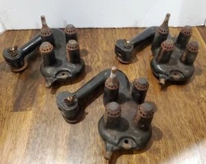 Juego de 3 unidades quemadores estufa cámaras originales vintage modelo A # 3682  - Imagen 1 de 21