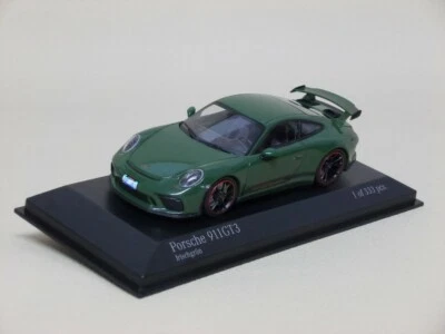 PORSCHE 911 GT3 IRiS GREEN EDiZiONE LiMiTATA 333 PEZZI MiNiCHAMPS 1/43 (NO SPARK - Immagine 1 di 4