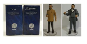 JAMES BOND: FIGURAS FUNDIDAS A PRESIÓN ZUKOVSKY Y DRAX CORGI DE LA SERIE ICONOS - Imagen 1 de 12