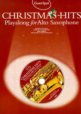 Guest Spot - Christmas Hits Alto Saxophone Book and CD  MUSAM966966