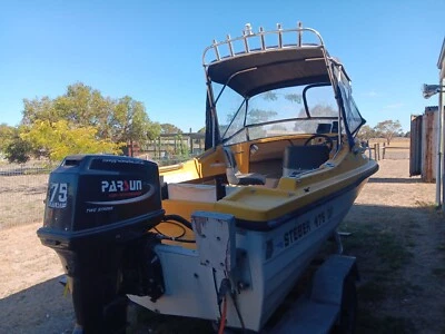 Steber DF475 boat - image 1 of 4