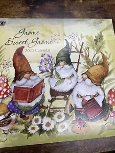 LANG GNOME SWEET GNOME 2023 WALL CALENDAR - UNUSED - Picture 1 of 12